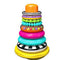 Winfun Sensory Wobble Stacker Toy with colorful stacking rings and wobbling base for sensory play and fine motor development.