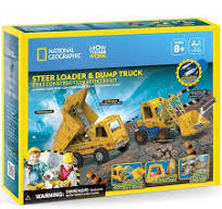 3D puzzle National Geographic 2in1, Mini loader and dumper Secondary image