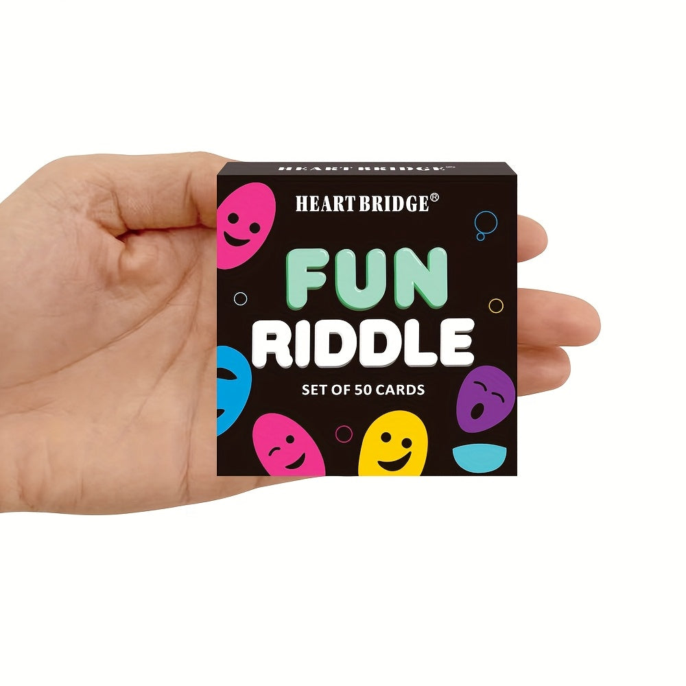 Playful Riddler Fun Riddle Card Game