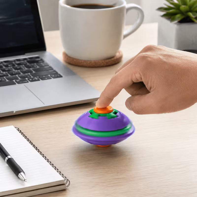 Press & Spin Fidget Top Toy Secondary image