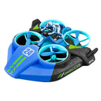 RC Flying Drone Car with LED Lights & Protective Cage
