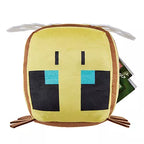 Colorful Mattel Minecraft 12cm plush toys featuring various characters from the popular video game in soft, huggable fabric.