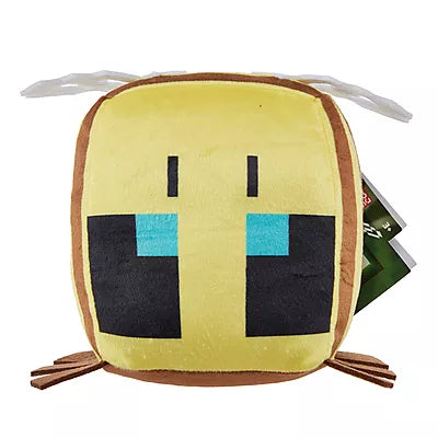 Colorful Mattel Minecraft 12cm plush toys featuring various characters from the popular video game in soft, huggable fabric.