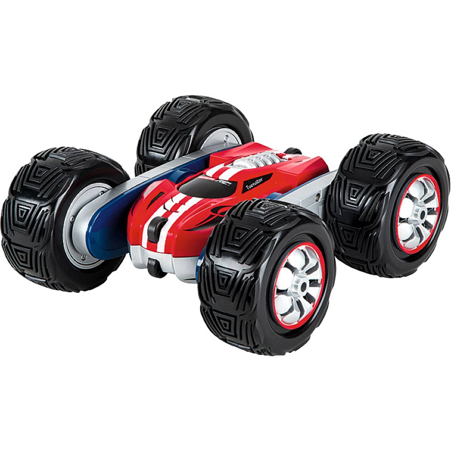 Carrera R/C Turnator 1:16 remote control toy car, detailed black and red design, ready for racing fun. Main image