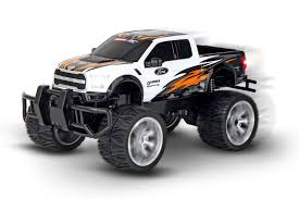 White Carrera RC Ford F150 Raptor 1:14 scale remote control truck on a plain background. Main image
