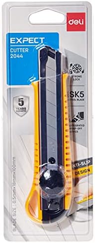 Playzokids deli cutting knife with an 18mm blade, featuring a sharp edge and ergonomic handle for precise slicing. Main image