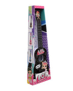 Pink and blue LOL Surprise Guitar toy for kids, featuring fun and colorful design from LOL Toys.