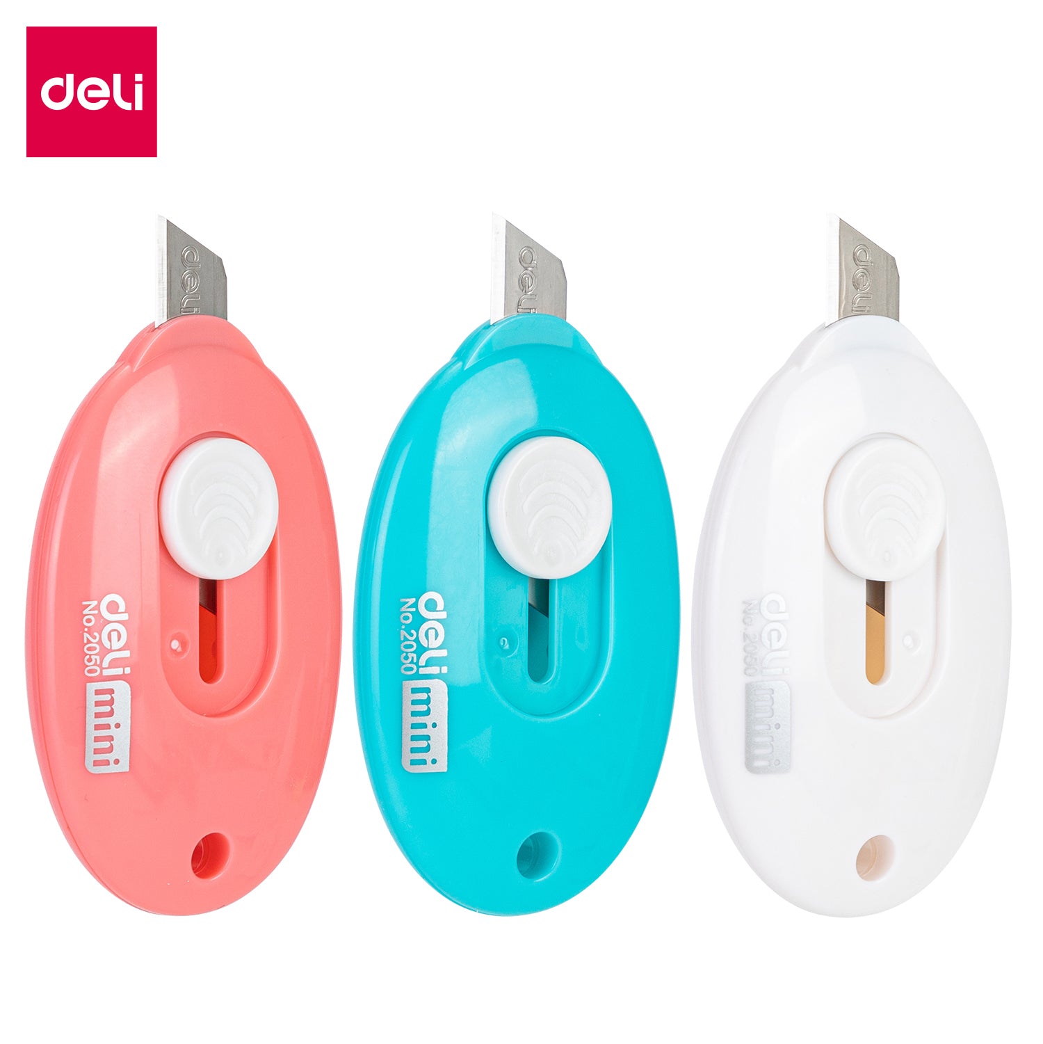 Playzokids Deli Mini Cutting Knife with 9mm blade, small kitchen tool for precise slicing and food preparation. Main image