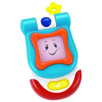 WinFun My Flip Up Sound Phone toy with colorful buttons and flip-up design, designed for young children.