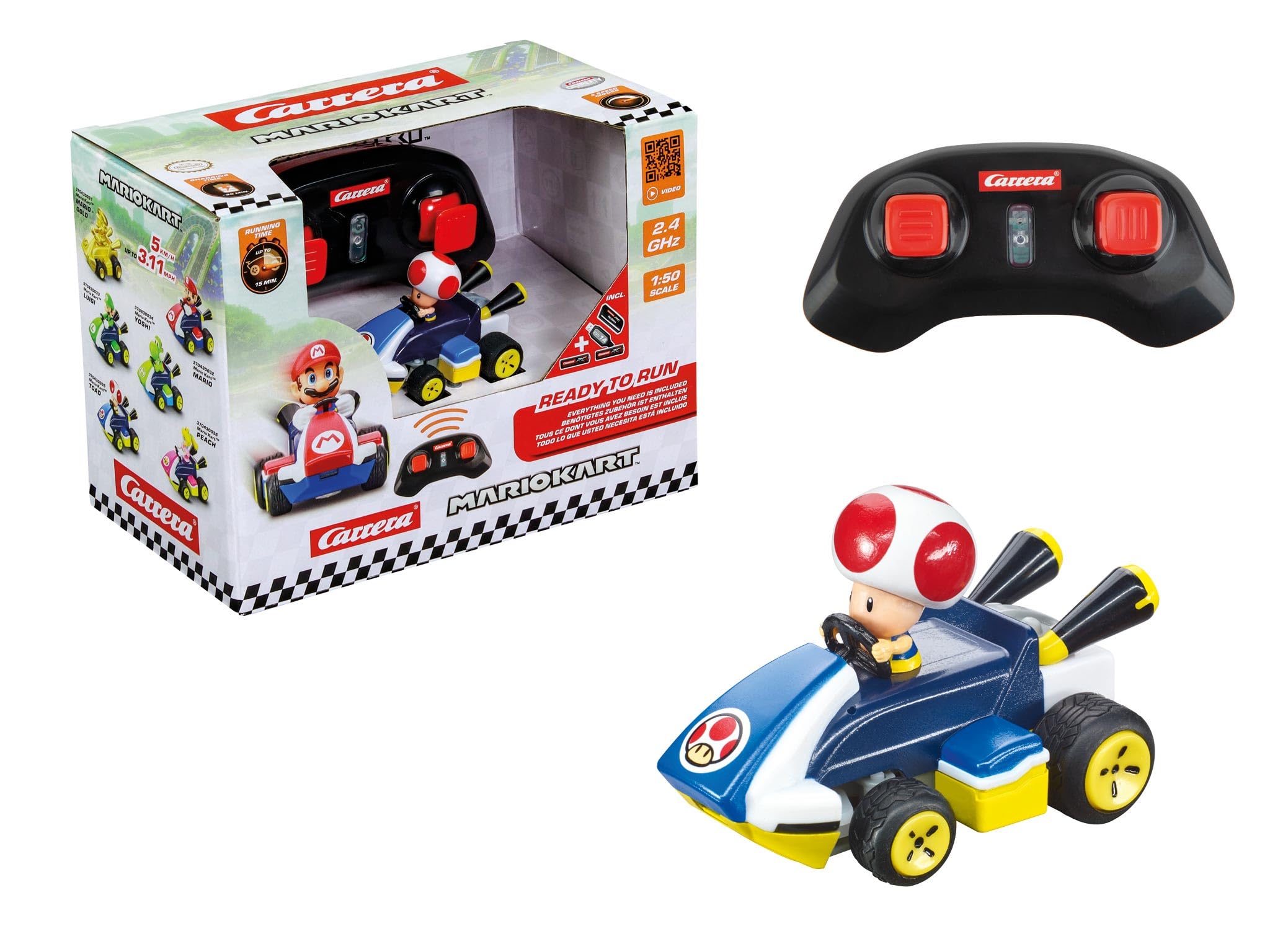 Carrera Mario Kart(TM) Mini RC, Toad (Paperbox) Main image