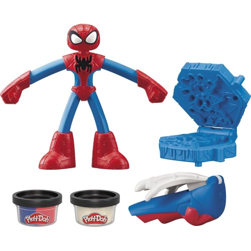 Play-Doh Marvel Spider-Man Thwip Squisher Set with Bendy Secondary image