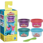 Hasbro Play-Doh Dino Mini Color Packs with small colorful containers of modeling clay for creative play and fun dino themes.