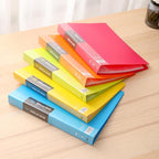 Playzokids Deli Rio A4 display book with 60 transparent pockets for organizing papers and documents.