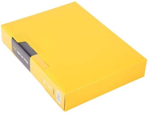 Playzokids Deli Rio A4 display book with 80 pockets and case, ideal for organizing documents and school papers.