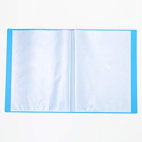 Playzokids Deli Rio A4 Display Book with 30 transparent pockets for organizing documents and artwork.