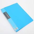 Playzokids Deli Rio A4 display book with 40 clear pockets for organizing documents and artwork.