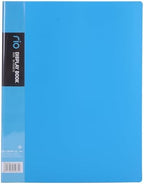 Playzokids Deli Rio A4 display book with 60 transparent pockets for organizing documents and artwork.