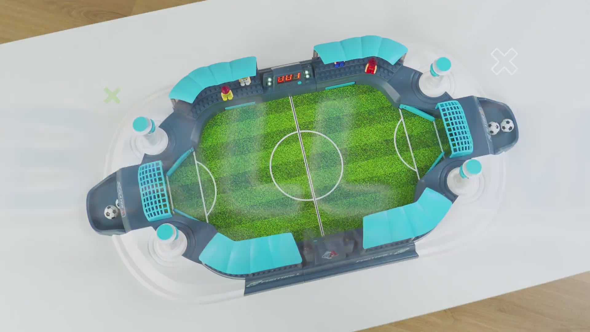 Football Arena Tabletop Soccer Game Set with 8 Players