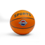 Front view of a rubber basketball toy from the Generic GK 8008 series, designed for children and outdoor play.