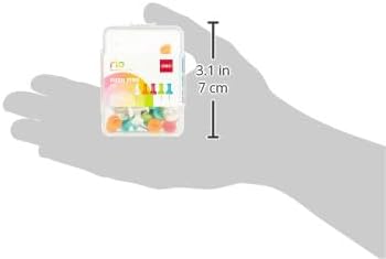 Playzokids Deli Colored Push Pins, set of 35, featuring vibrant push pins for bulletin boards and crafts.