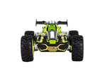 Carrera Lime Buggy RC vehicle with 2.4GHz remote control, toy off-road car for kids, in vibrant lime green color.