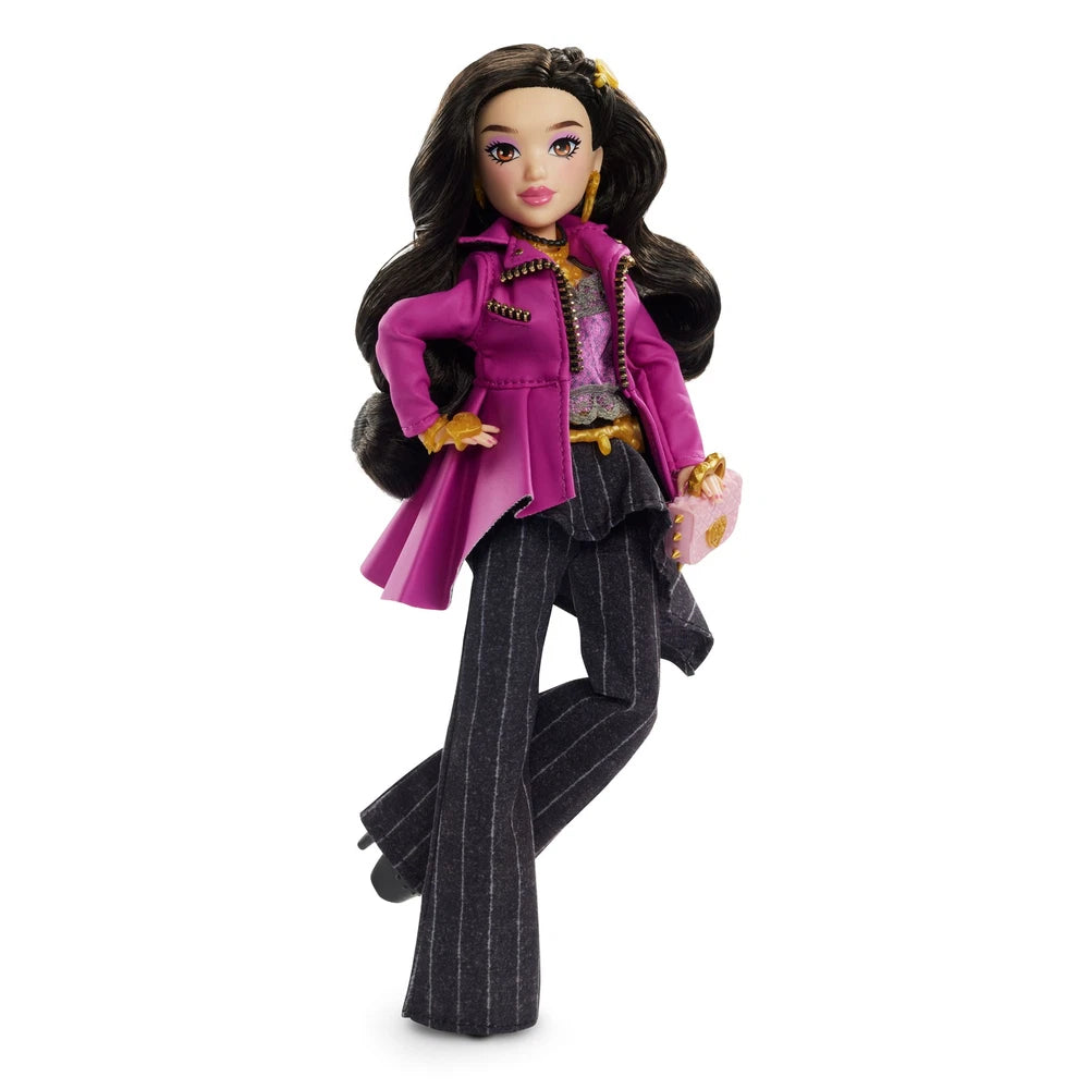 Playzokids Far Out Toys LUV Brooke fashion doll in an edgy vibrant outfit with stylish accessories and colorful details.