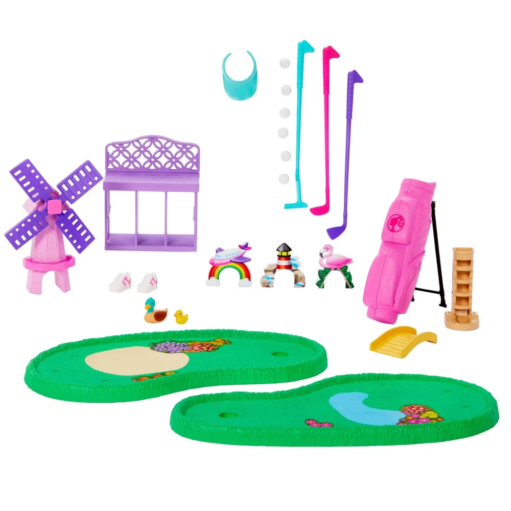 Barbie World Mini Golf Toy Playset