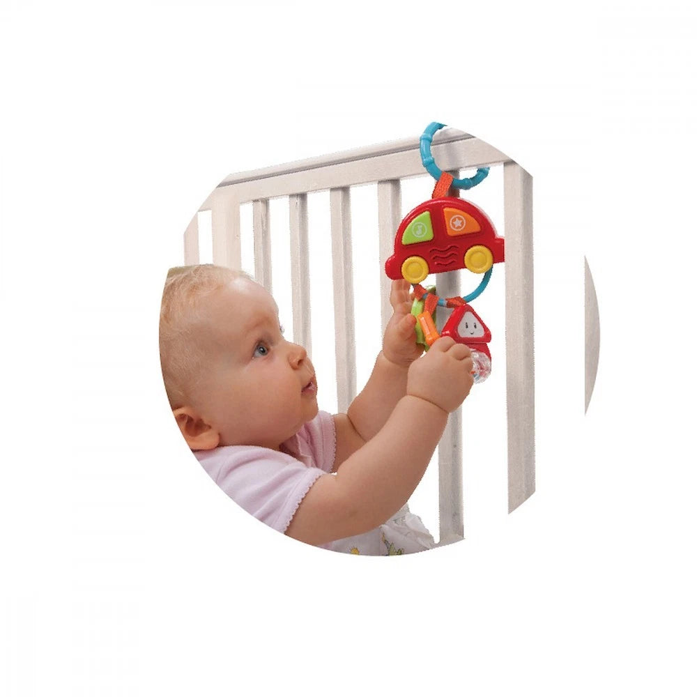 Winfun Sound 'N Rattle Keys toy featuring colorful plastic keys and rattling sounds for infants and young children.