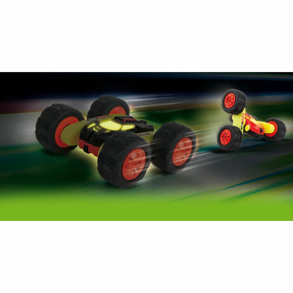 Carrera R/C Turnator glow-in-the-dark toy car in 1:16 scale with sleek design and illuminated details, perfect for remote control racing. Main image