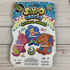 JARU Styro World mythical creature dragon shape mold toy, two-pack, for creating dragon figures with foam or craft materials.