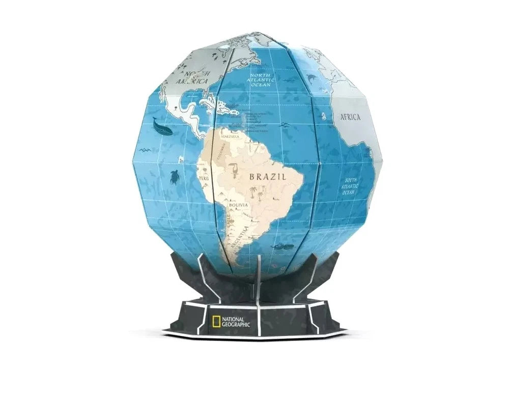CubicFun 3D Puzzle National Geographic Scratch Globe Secondary image