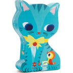 Silhouette of Tanny Kids Funny Rattle toy featuring Pachat and friends, designed for infants and young children.