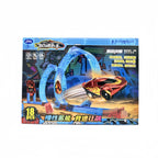 Colorful LOOP CYCLONE CHALLENGE toy from Playzokids, featuring vibrant rings and a playful design for kids.