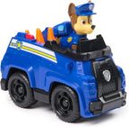 PAW PATROL, Police Vehicle with Chase Toy Figure
