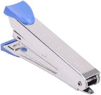 Playzokids Deli No.10 Stapler, 12-sheet capacity, in assorted colors, with metal construction and ergonomic design.