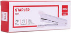Playzokids Deli No.10 Stapler in assorted colors, holds up to 12 sheets of paper for office or school use.