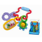 Colorful Tanny Kids Funny Rattle for babies, featuring bright patterns and soft textures, designed to entertain and soothe infants.
