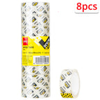 Playzokids Deli Stationery Tape 18mm x 20 yards, 38 meters, shown in a tube, suitable for school and craft projects.